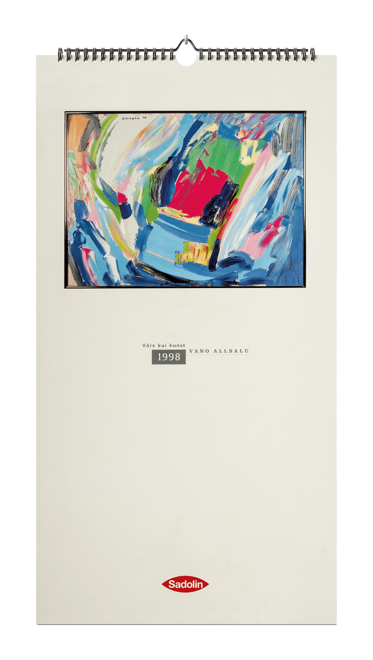 Sadolini kunstikalender 1998 calendar preview