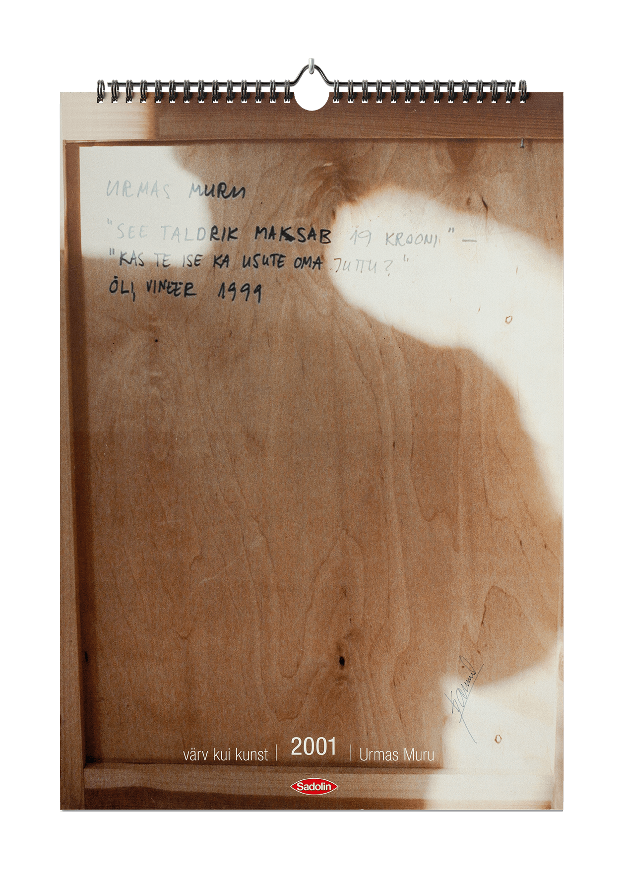 Sadolini kunstikalender 2001 calendar preview